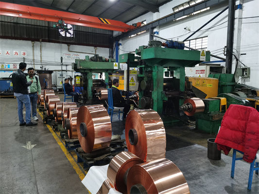銅銅帯 熱冷回転機 厚さ 20mm から 0.1mm