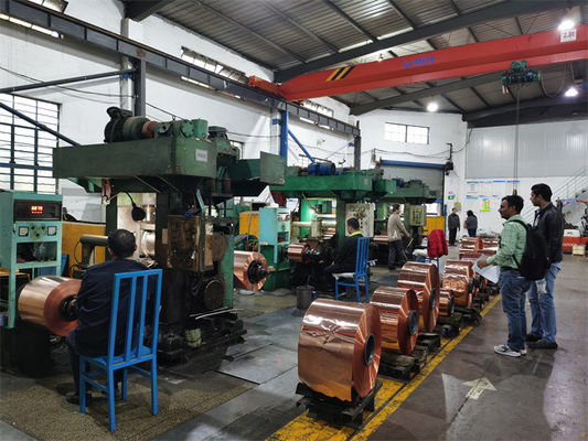 銅銅帯 熱冷回転機 厚さ 20mm から 0.1mm